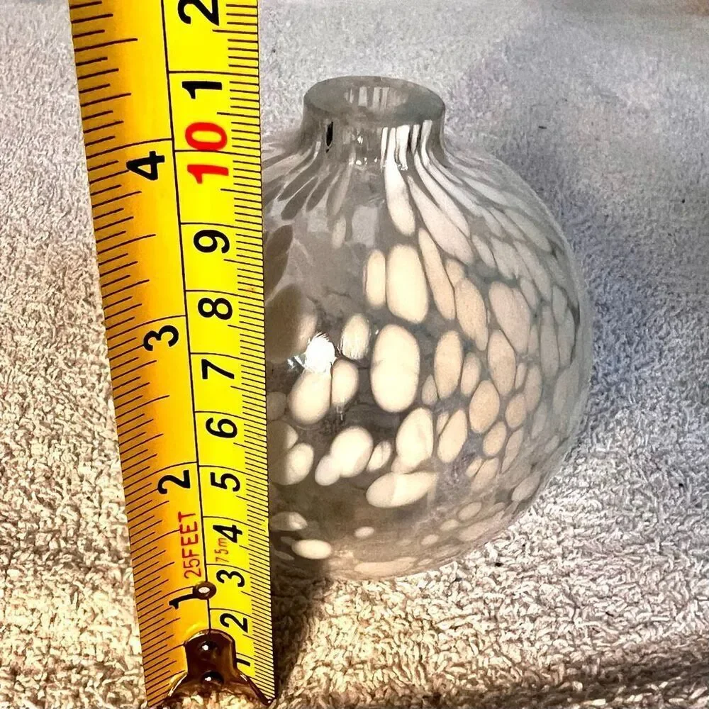 POTTERY BARN OIL DIFFUSER BLOWN GLASS 3